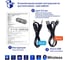 Портативная колонка Belsis Magic Acoustic Evolution с Bluetooth 5.0, 210x69.8x63.8 мм, 2x5 Вт, синий SK1025BE 7