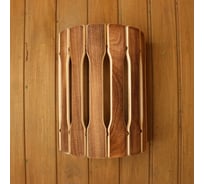 Деревянный полукруглый абажур Добропаровъ Добрыня №2 29.5x23x16 см 5416159