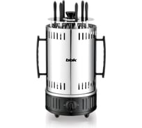 Электрическая шашлычница bbk BBQ603T нержавеющая сталь/черный 00-00000206