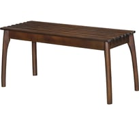 Скамья для прихожей Мебелик массив, каркас орех 7559