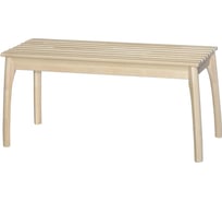 Скамья для прихожей Мебелик массив, каркас лак 7558