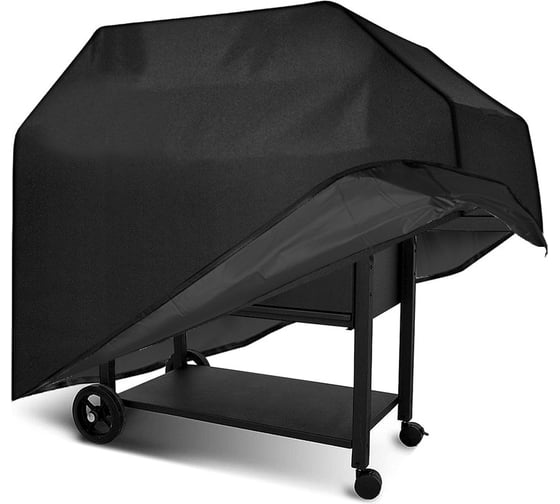 Чехол для гриля Tplus 1450x610x1170 мм, оксфорд 210, черный T017350 1