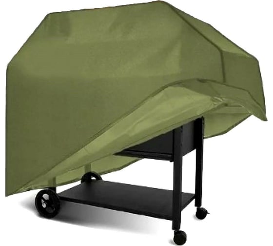 Чехол для гриля Tplus 1900x710x1170 мм, оксфорд 210, олива T017384 1