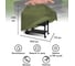 Чехол для гриля Tplus 1900x710x1170 мм, оксфорд 210, олива T017384 2