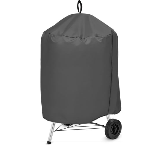 Чехол для гриля 47 см Tplus Compact Kettle 610x490x890 мм, оксфорд 240, серый T018584 1