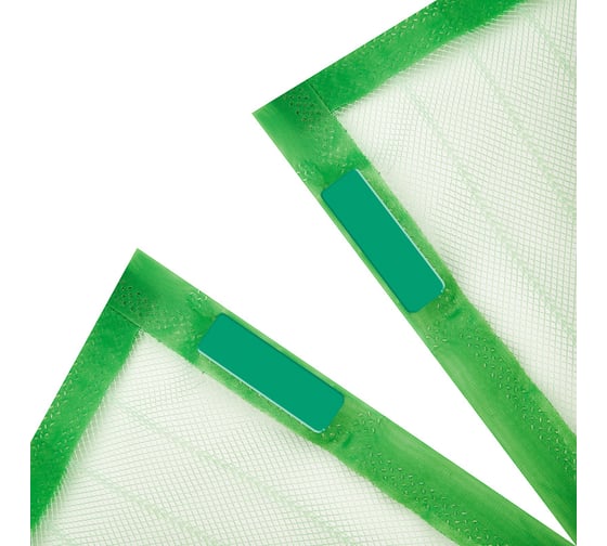Дверная антимоскитная сетка с магнитным замком REXANT 210x100 см, зеленая 71-0226