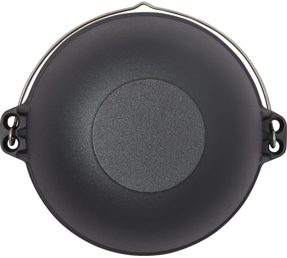 Казан с крышкой MYRON COOK чугун, 10 л MC0102