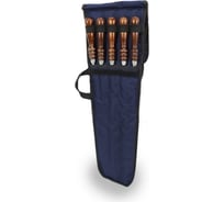 Чехол для шампуров Tplus на 10 шт., 230x700 мм, оксфорд 600, синий T019366