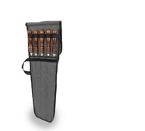 Чехол для шампуров Tplus на 10 шт., 230x800 мм, оксфорд 600, темно-серый T019376