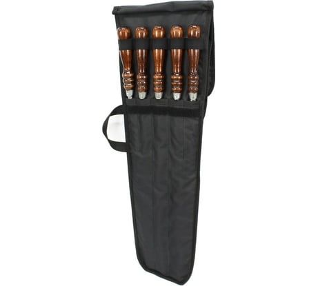 Чехол для шампуров Tplus на 10 шт., 230x800 мм, оксфорд 600, чёрный T019373