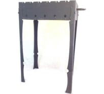 Мангал Петромаш сталь 3 мм, 50x33x80 см, съемные ножки 75 см, кованые ручки 59450