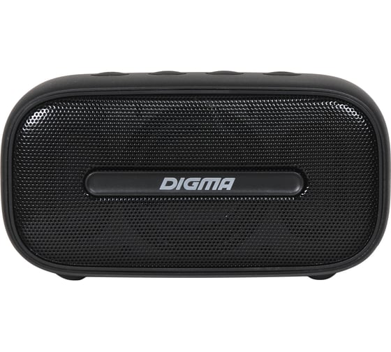 Портативная колонка DIGMA SP1110T S-19 черная, 5W, 1.0, BT/3.5Jack, 10м, 1200mAh 1473837
