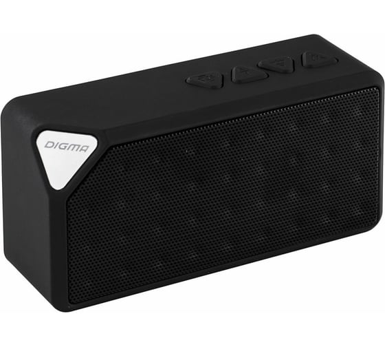 Портативная колонка DIGMA SP204B S-20 черная, 4W, 1.0, BT 494147