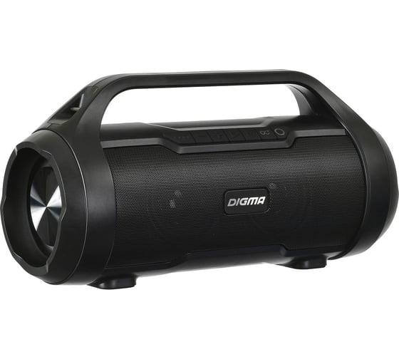 Портативная колонка DIGMA S-34 SP3425B черный, 25W, 1.0, BT/USB, 3000mAh 1155038