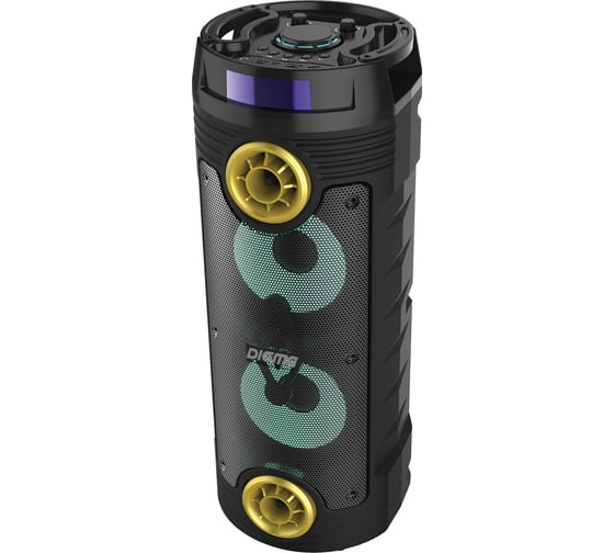 Минисистема DIGMA MS-12 черный, 160Вт/FM/USB/BT/micro, SD 1473879