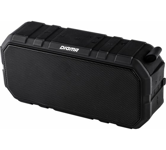 Портативная колонка DIGMA S-40 SP4010B черный, 10W, 1.0, BT, 2000mAh 494152