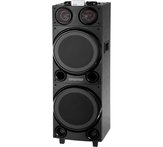 Минисистема DIGMA MS-14 черный, 600Вт/FM/USB/BT/micro, SD 1473882