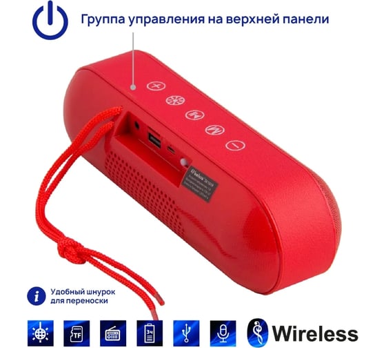 Портативная колонка Belsis Magic Acoustic Evolution с Bluetooth 5.0 SK1025R