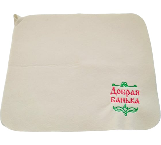 Коврик для бани Бацькина Баня Добрая банька 40x50 см 10412