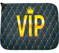 Коврик для бани Бацькина Баня печать VIP 40x50 см 10432