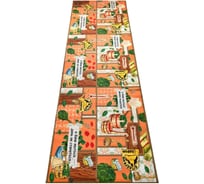 Подстилка-ковёр для бани Бацькина Баня Скрутка В бане печать, 145x50 см 10471