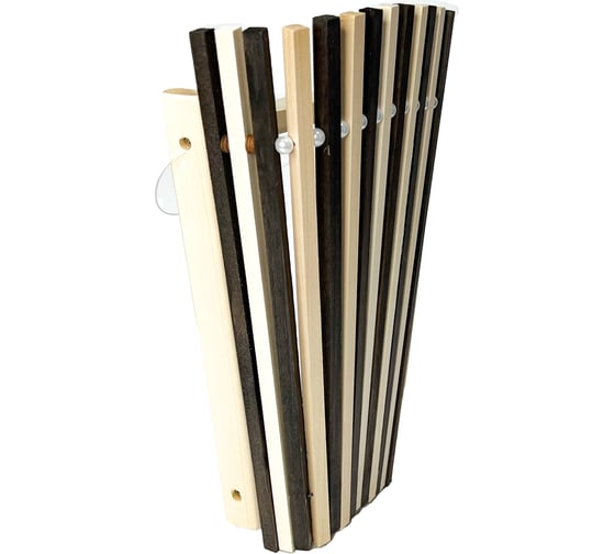 Угловой абажур Бацькина Баня Zebra Jungle 35x23x16 см 30773