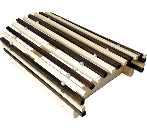 Прямой угловой абажур Бацькина Баня Zebra thin rail 35x21.5x14.5 см 30774