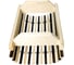 Прямой угловой абажур Бацькина Баня Zebra thin rail 35x21.5x14.5 см 30774 4