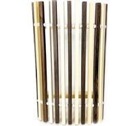 Прямой настенный абажур Бацькина баня Zebra thin rail 35x21.5x12 см 30772