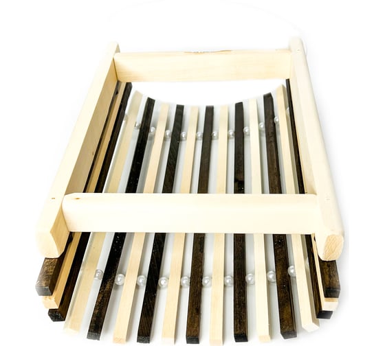 Прямой настенный абажур Бацькина баня Zebra thin rail 35x21.5x12 см 30772