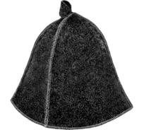 Шапка для бани Бацькина баня Серая 10402