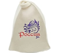 Шапка для бани Бацькина баня Россия 10058