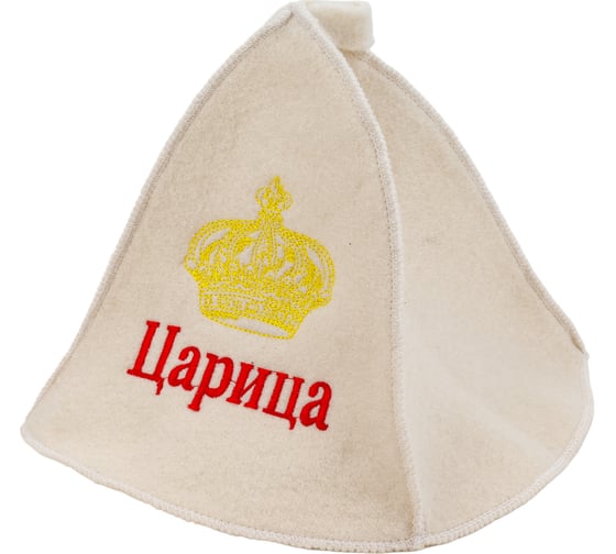 Шапка для бани Бацькина баня Царица 10010
