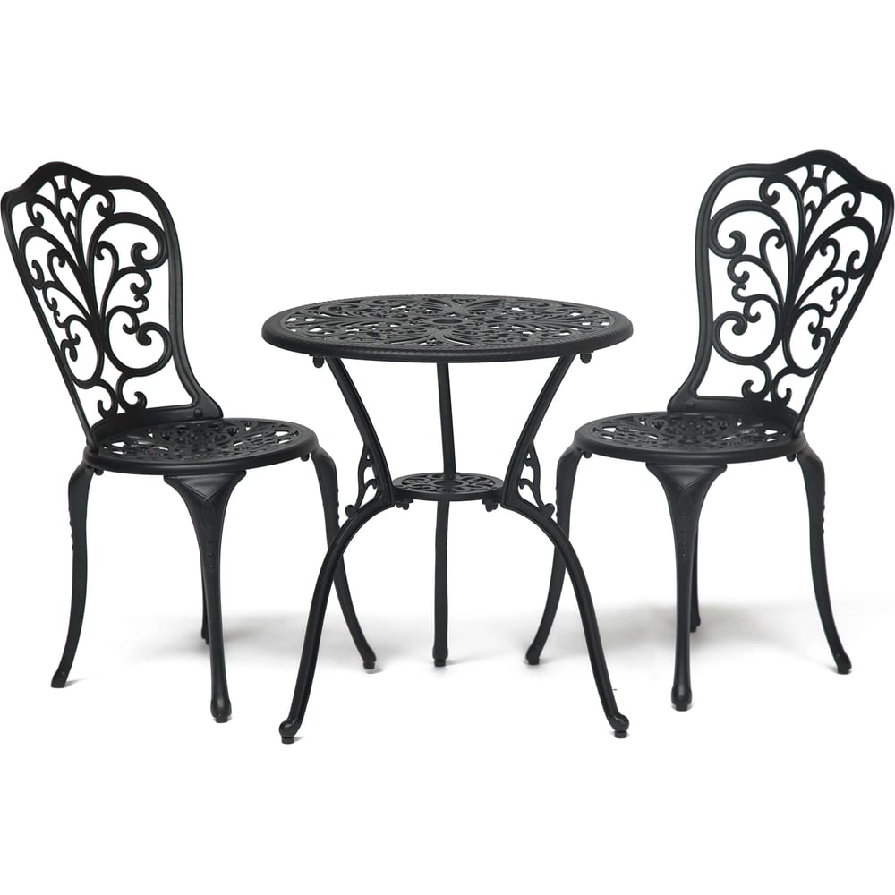 Комплект Tetchair Secret De Maison Romance стол и 2 стула, алюминиевый ...