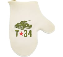 Рукавица для бани Бацькина баня Т-34 10613