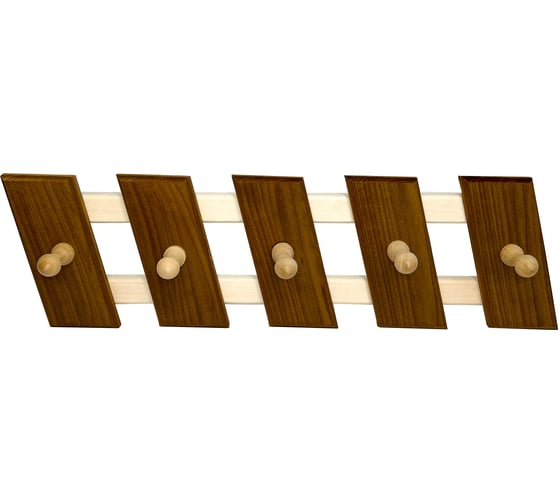 Вешалка Бацькина баня Zebra Incline 5 крючков, термированная 30779 1