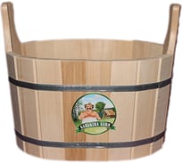 Ушат Бацькина баня овальный, 20 л 30031