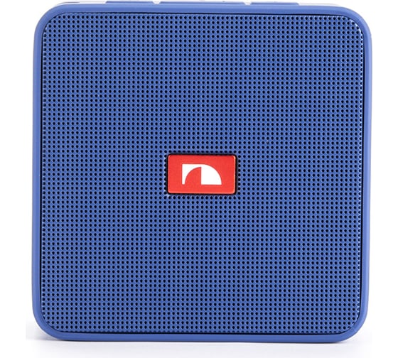 Портативная акустика NAKAMICHI BT синяя Cubebox BLU