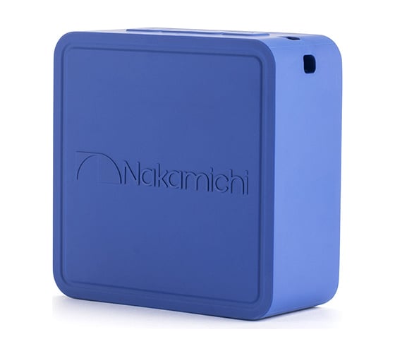Портативная акустика NAKAMICHI BT синяя Cubebox BLU