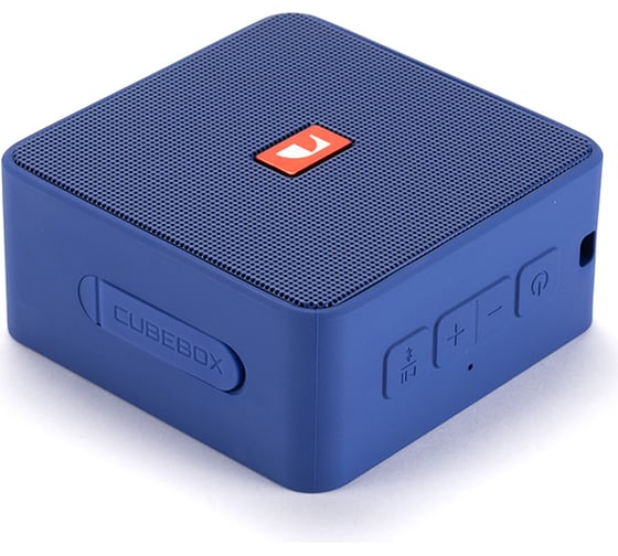 Портативная акустика NAKAMICHI BT синяя Cubebox BLU