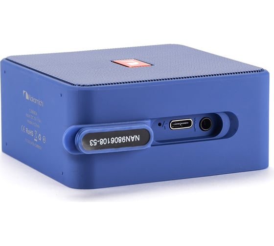 Портативная акустика NAKAMICHI BT синяя Cubebox BLU