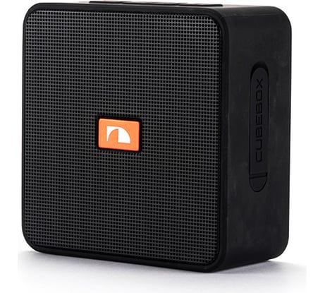Портативная акустика NAKAMICHI BT черная Cubebox BLK