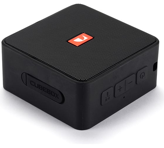 Портативная акустика NAKAMICHI BT черная Cubebox BLK