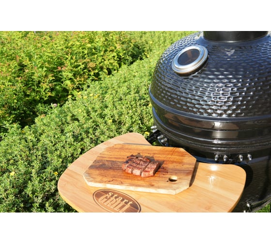 Керамический гриль Start Line Start Grill 22 черный, с защитным чехлом SKL22_2