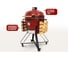 Керамический гриль Start Line Start Grill PRO CFG 61 см/24 дюйма, красный SG24 PRO CFG r 3