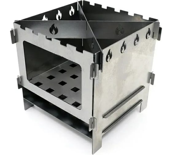 Печь-щепочница Следопыт 154x154x150 мм PF-HP-S01 1