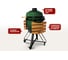 Керамический гриль Start Line Start Grill PRO SE 22 зеленый SG22 PRO SE g 8