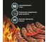 Большая решетка GRIFON 46x27x3 см, сталь 2 мм 600-001 4