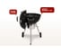 Круглый угольный гриль Start Line TEMPER диаметр 22 дюйма/57 см, 70x58x102 см SG22K 9