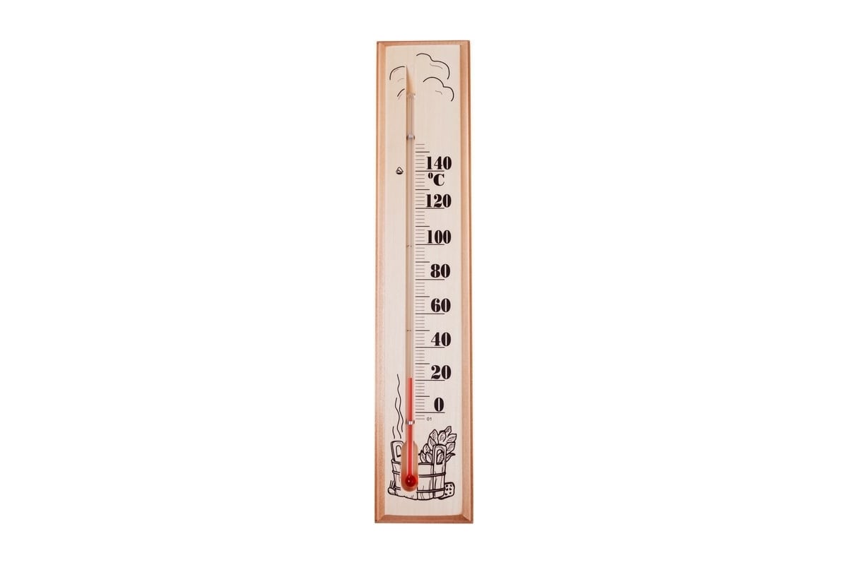 Термометр для сауны REXANT 30 см, дерево 70-0506 - выгодная цена .